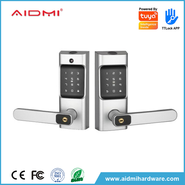 Serrure de porte intelligente étanche, serrure de porte intelligente, sans clé, avec caméra