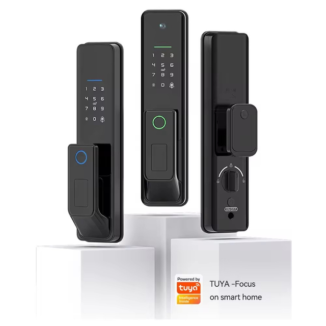 ADM-J008Pro OEM serrure usine serrure de porte électrique sécurité à la maison Ttlock étanche commande vocale serrure de porte électrique