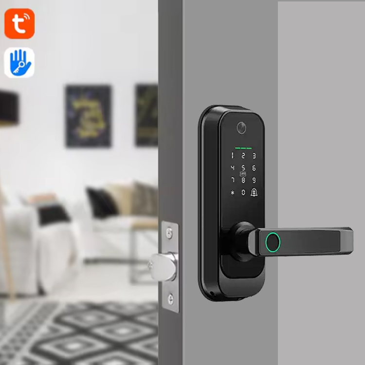 serrure de porte du scanner d'empreintes digitales