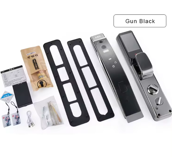 serrure de porte intelligente avec empreinte digitale