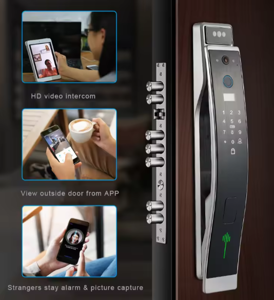 serrures de porte avec lecteurs d'empreintes digitales