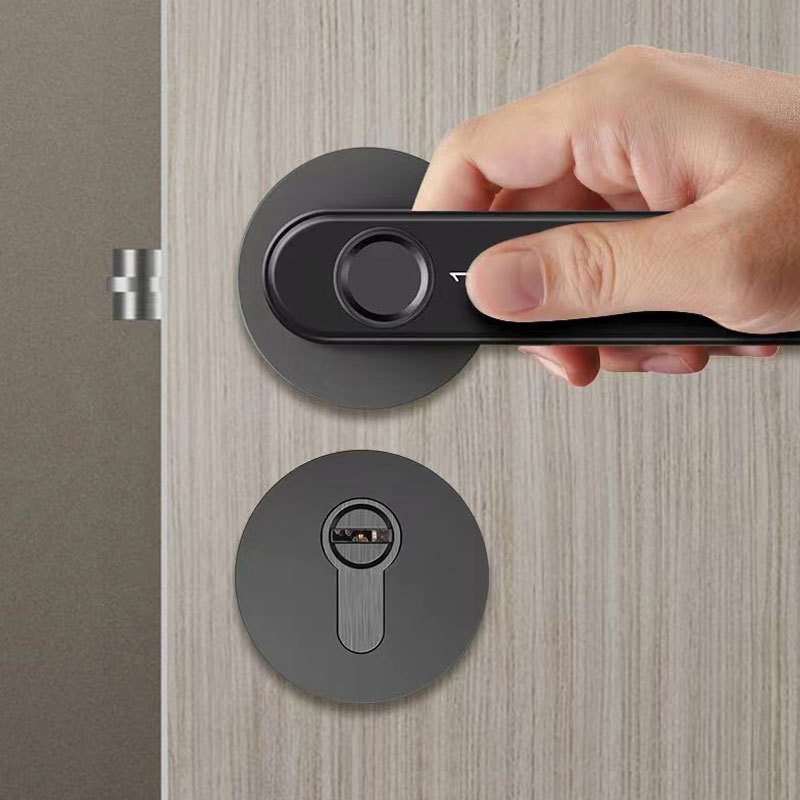 serrure de porte intelligente avec empreinte digitale